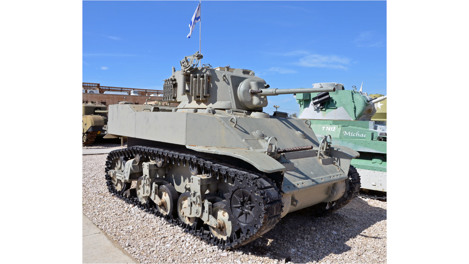 Klocki Czołg Amerykański M3M5 Stuart Armia Wojsko M38-B0856 TOMDORIX