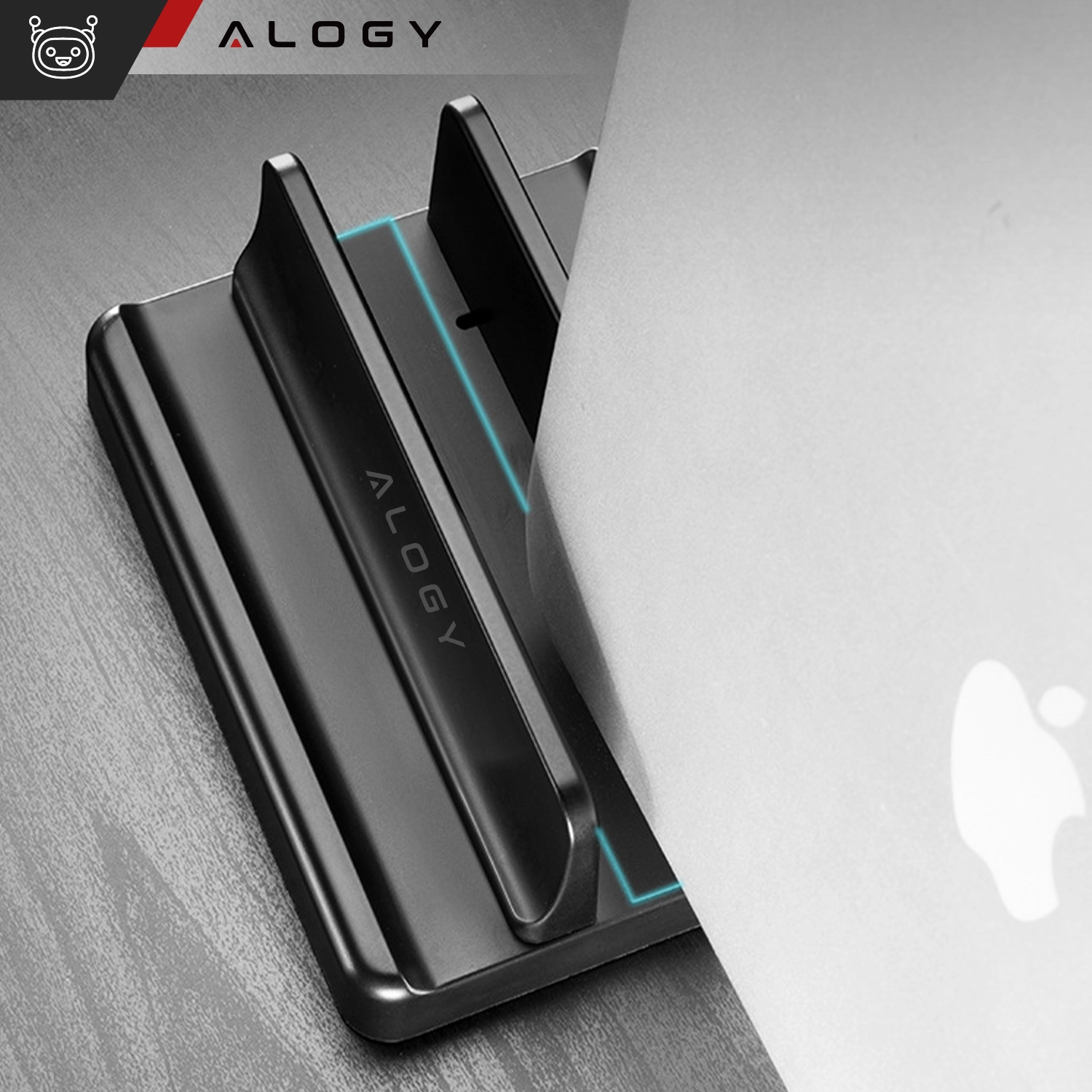 72013_organizer_stojak_uchwyt_na_laptopa_Alogy_czarny_5.webp