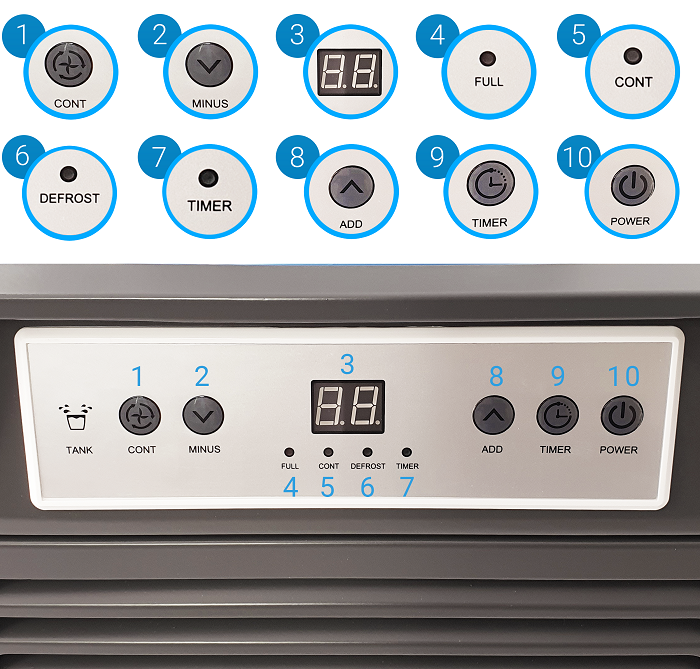 Climative DH-50 pro wyswietlacz