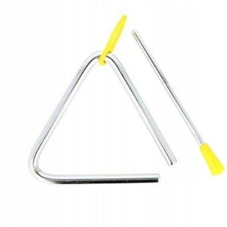 Trójkąt instrument muzyczny stal T10 25 cm