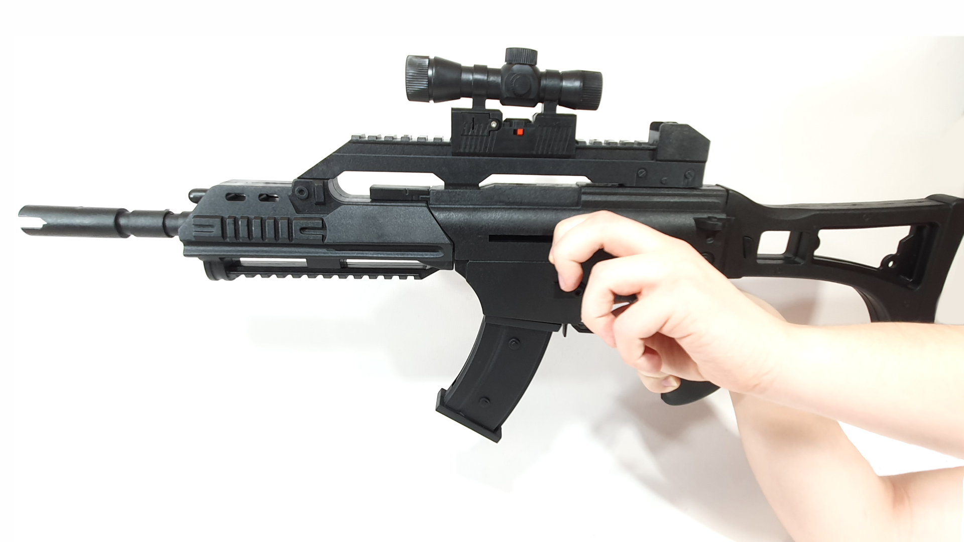 Karabin Na Kulki z Laserem i Składaną Kolbą HK G36c TOMDORIX