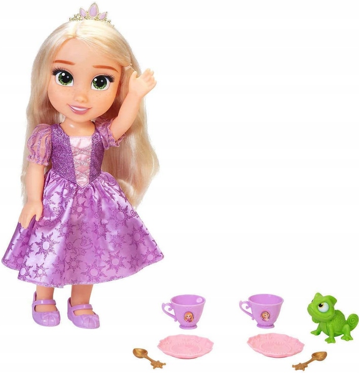 DUŻA LALKA KSIĘŻNICZKA ROSZPUNKA DISNEY CZAS NA HERBATKĘ EAN (GTIN) 5905326204994