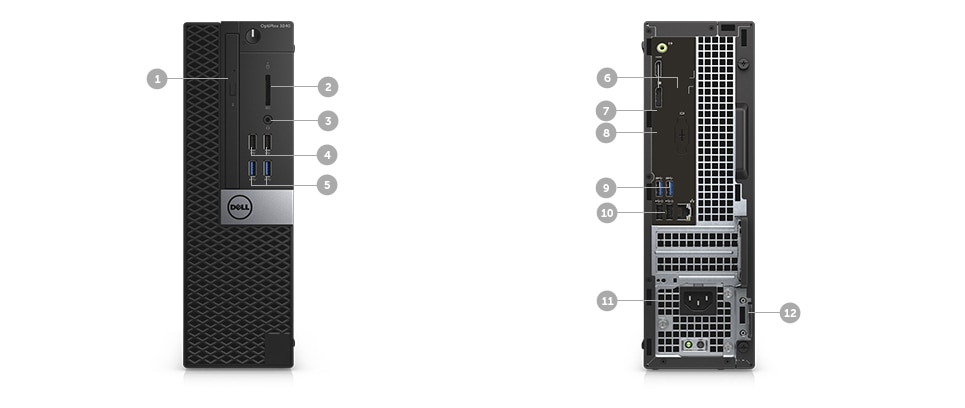 Komputer stacjonarny OptiPlex 3040 — Komputer z serii OptiPlex 3040 w obudowie Small Form Factor