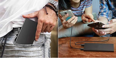 POWERBANK 20000 mAh 2xUSB 2.4A LATARKA QC 3.0 SLIM Producent inny