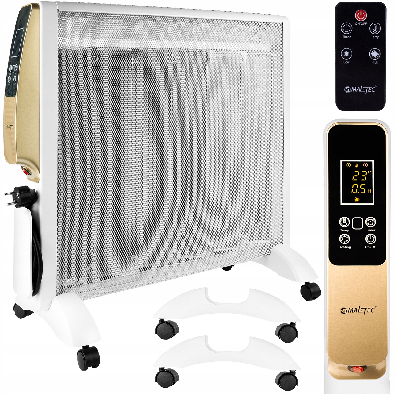 GRZEJNIK NA PODCZERWIEŃ KONWEKTOROWY CICHY 2500W