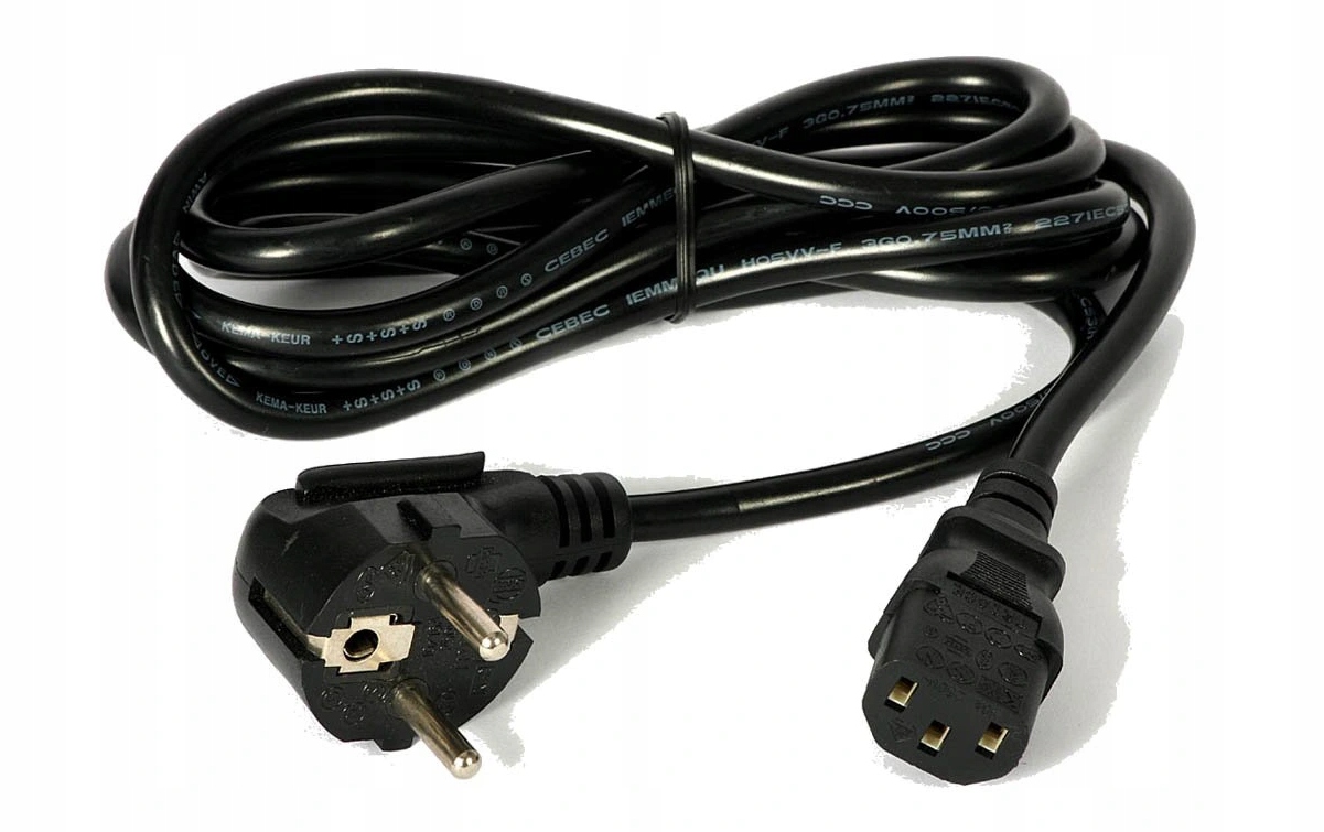 KABEL PRZEWÓD ZASILAJĄCY DO KOMPUTERA MONITOR 3m
