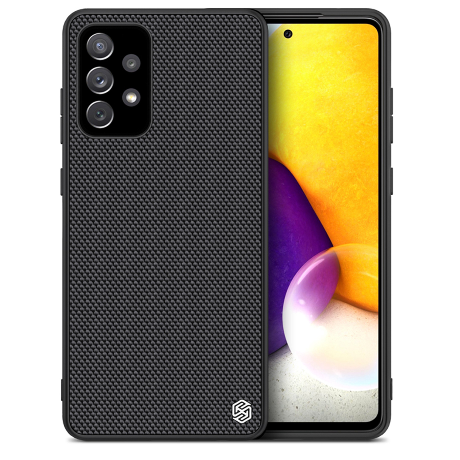 Etui Nillkin Textured dla Samsung Galaxy A72 4G/5G - Ochrona rantów urządzenia