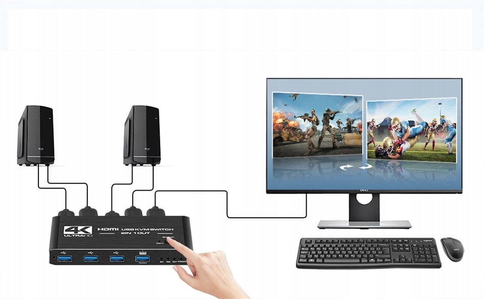 Wysoka jakość obrazu i dźwięku dzięki HDMI 2.0