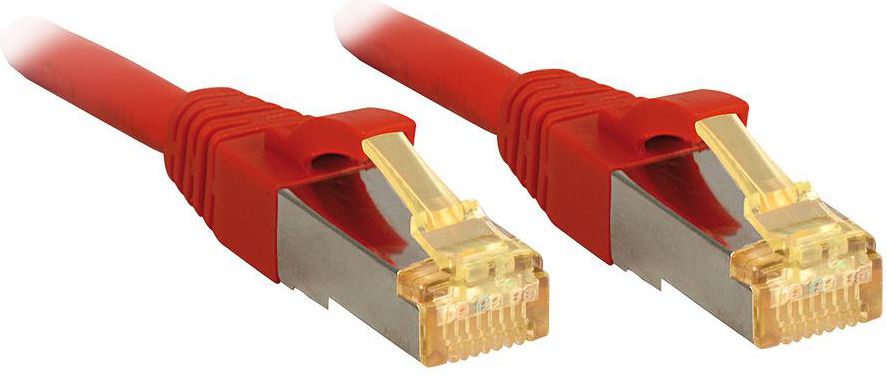 Lindy Patchcord Cat.7, S/FTP, PIMF, LSOH, 3m, czerwony (47295)