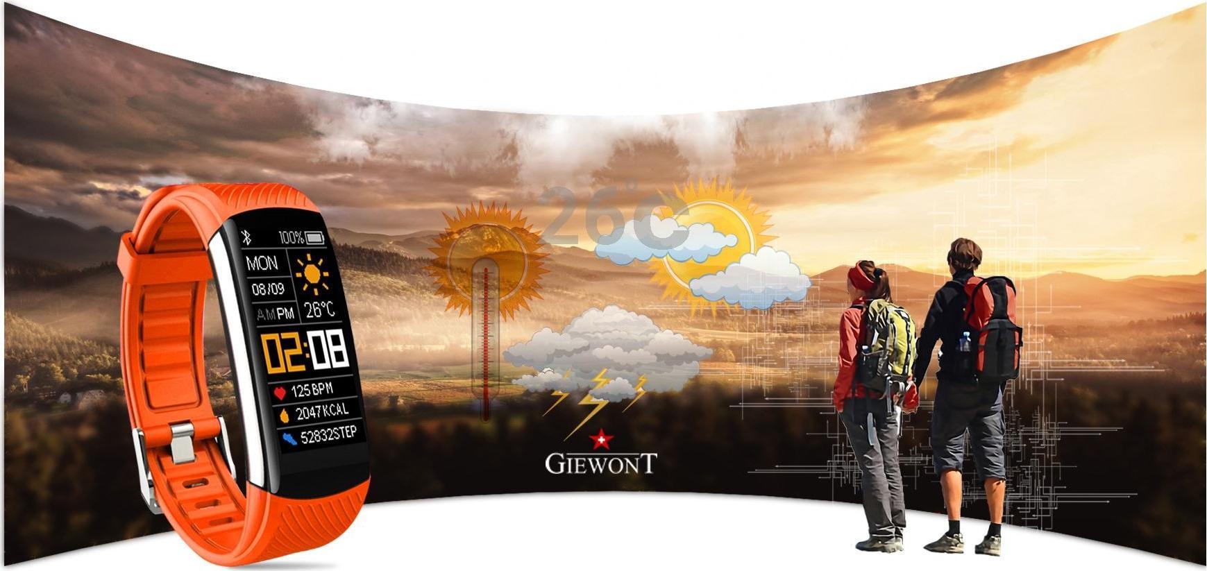 фото Фітнес-браслет Giewont GW200-9 Black