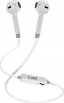 фото Навушники з мікрофоном SBS Mobile In-Ear White (TEEARSETBT700W)
