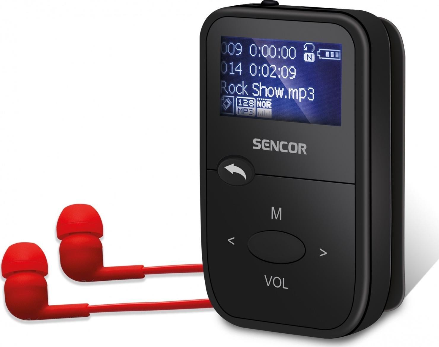 фото MP3 плеєр Sencor SFP 4408BK 1