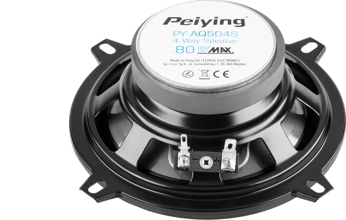 фото Коаксіальна автоакустика Peiying PYAQ504S