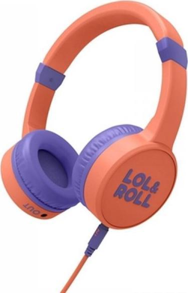 фото Навушники без мікрофону Energy Sistem Lol Roll Orange (451869)