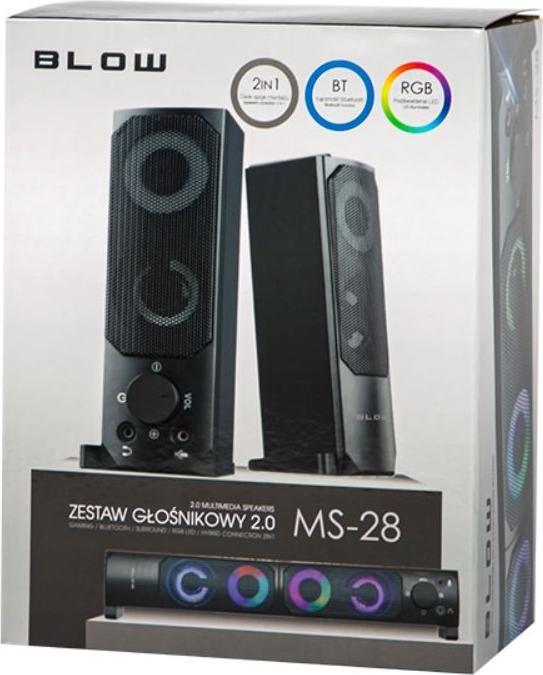 фото Мультимедійна акустика Blow MS-28 (66-379)