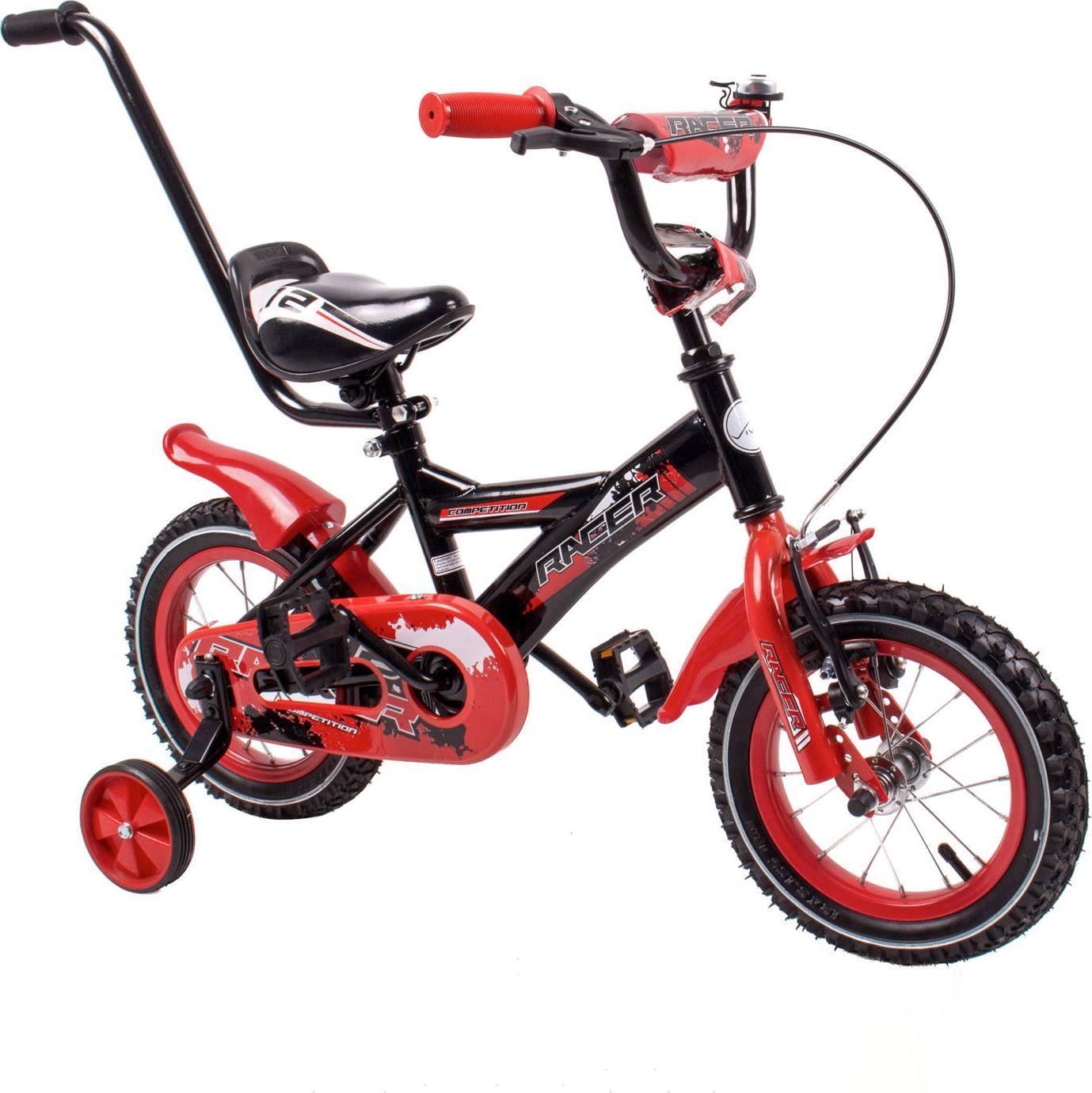 фото Дитячий двоколісний велосипед Vivo Racer 12 Black/Red