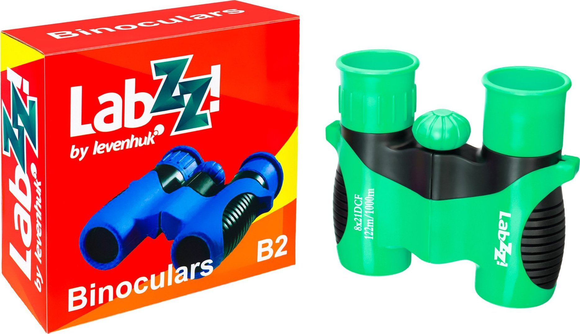 фото Бінокль Levenhuk LabZZ B2 8x21 Green Apple