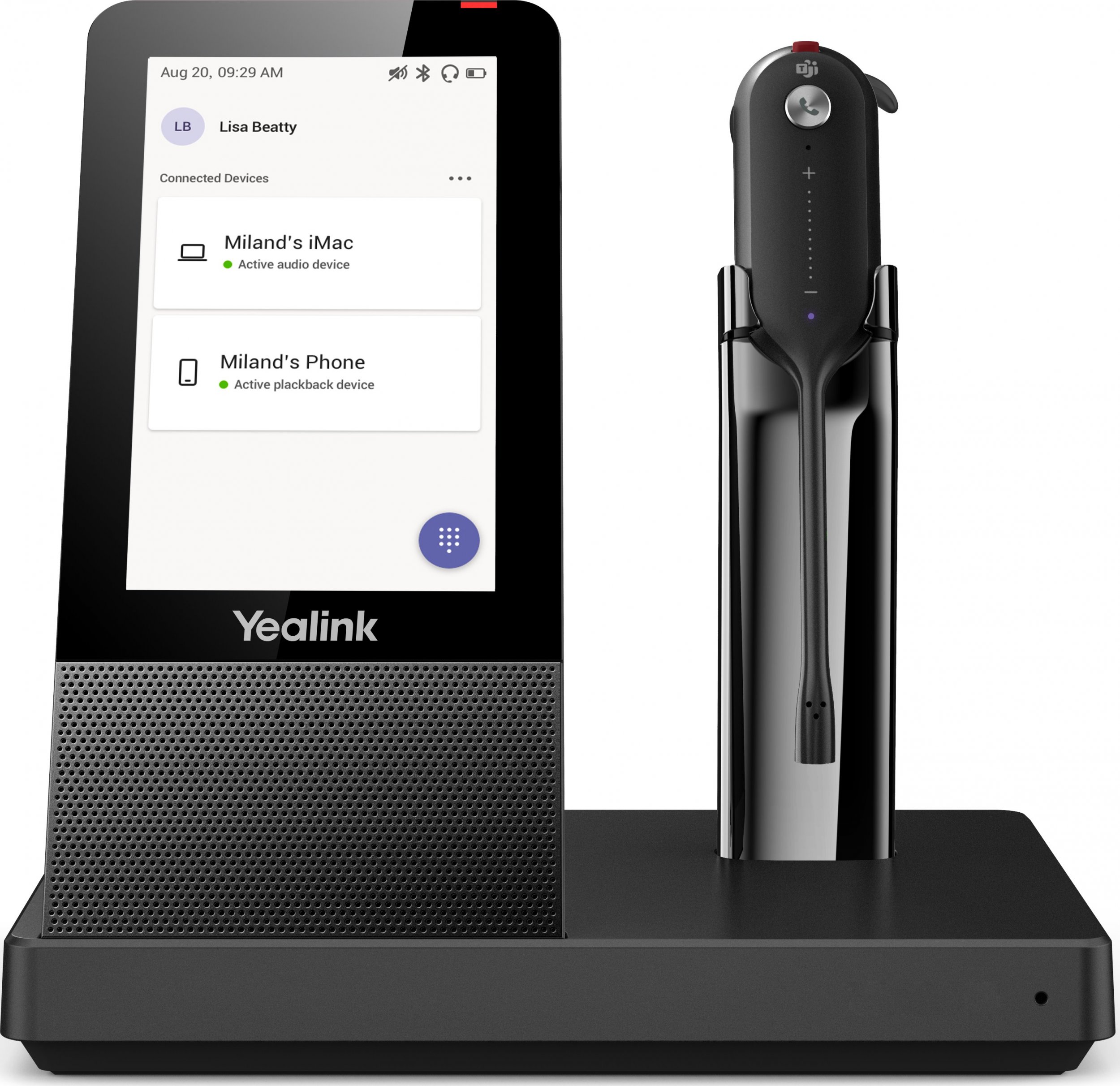 фото Bluetooth-гарнітура Yealink WH67 UC (1308041)