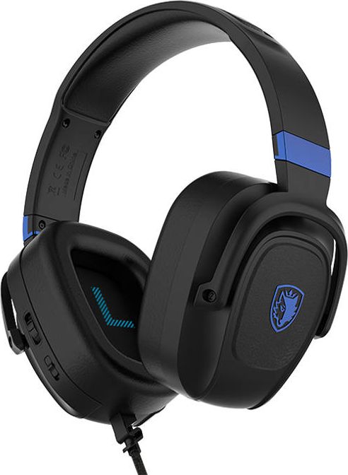 фото Навушники з мікрофоном Sades Zpower Blue (SA-732/BE)