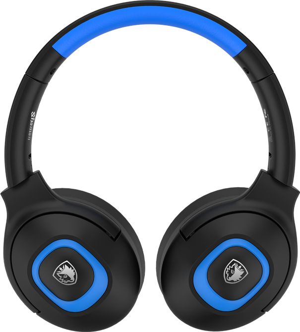 фото Навушники з мікрофоном Sades SA-724 Shaman Blue (SA724BLJ)