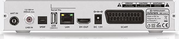 фото TV-тюнер зовнішній Ferguson Ariva 255 Combo S White