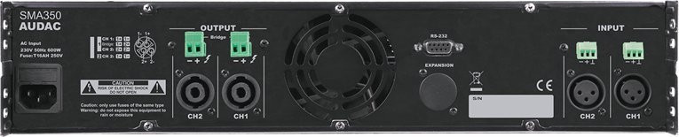 фото Підсилювач потужності Audac SMA350