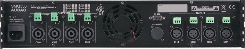 фото Підсилювач потужності Audac SMQ350