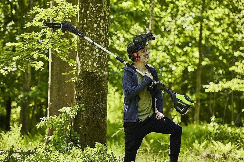 фото Висоторіз акумуляторний GreenWorks GD60PS25