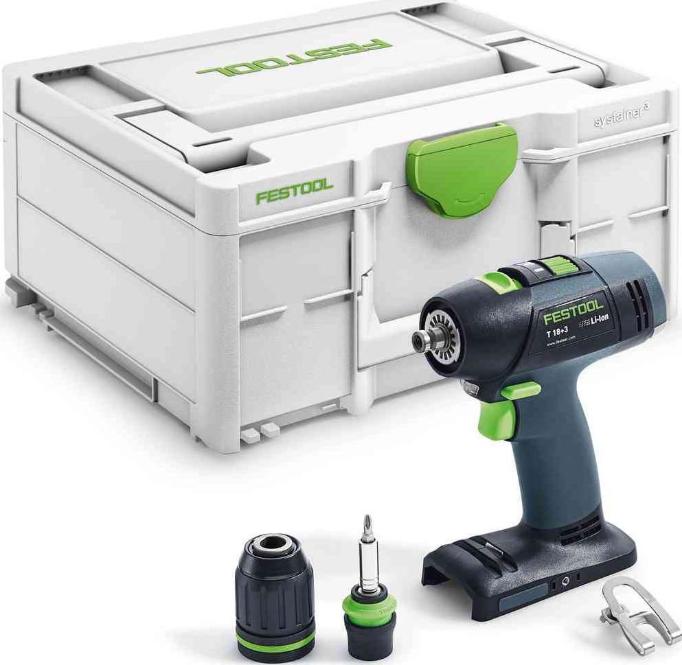 фото Шурупокрут Festool T 18+3-Basic (576448)