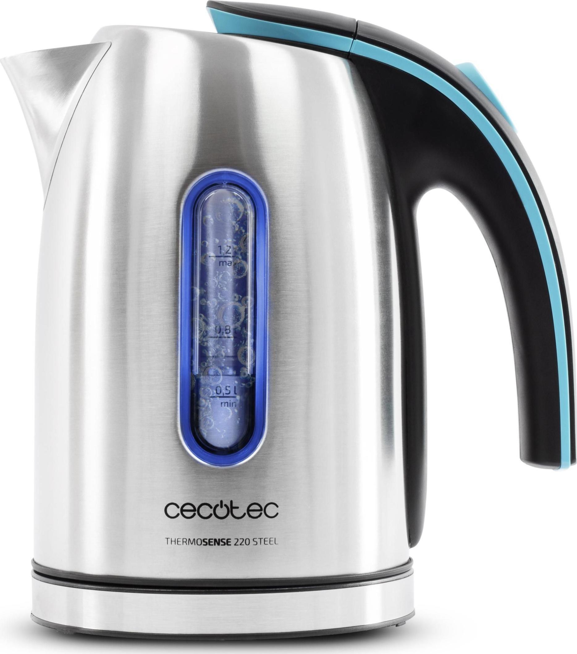 фото Електрочайник Cecotec ThermoSense 220 Steel (01513)