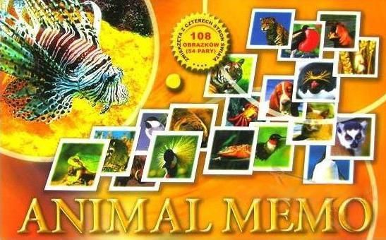 Samo-pol Gra - Animal Memo SAMO-POL - 188024