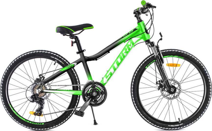 фото Велосипед гірський (МТБ) Storm Racer 26 Green/Black