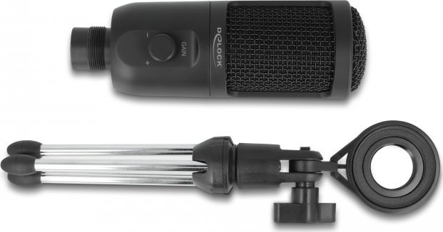 фото Мікрофон для ПК/ для стрімінгу, подкастів Delock 66832