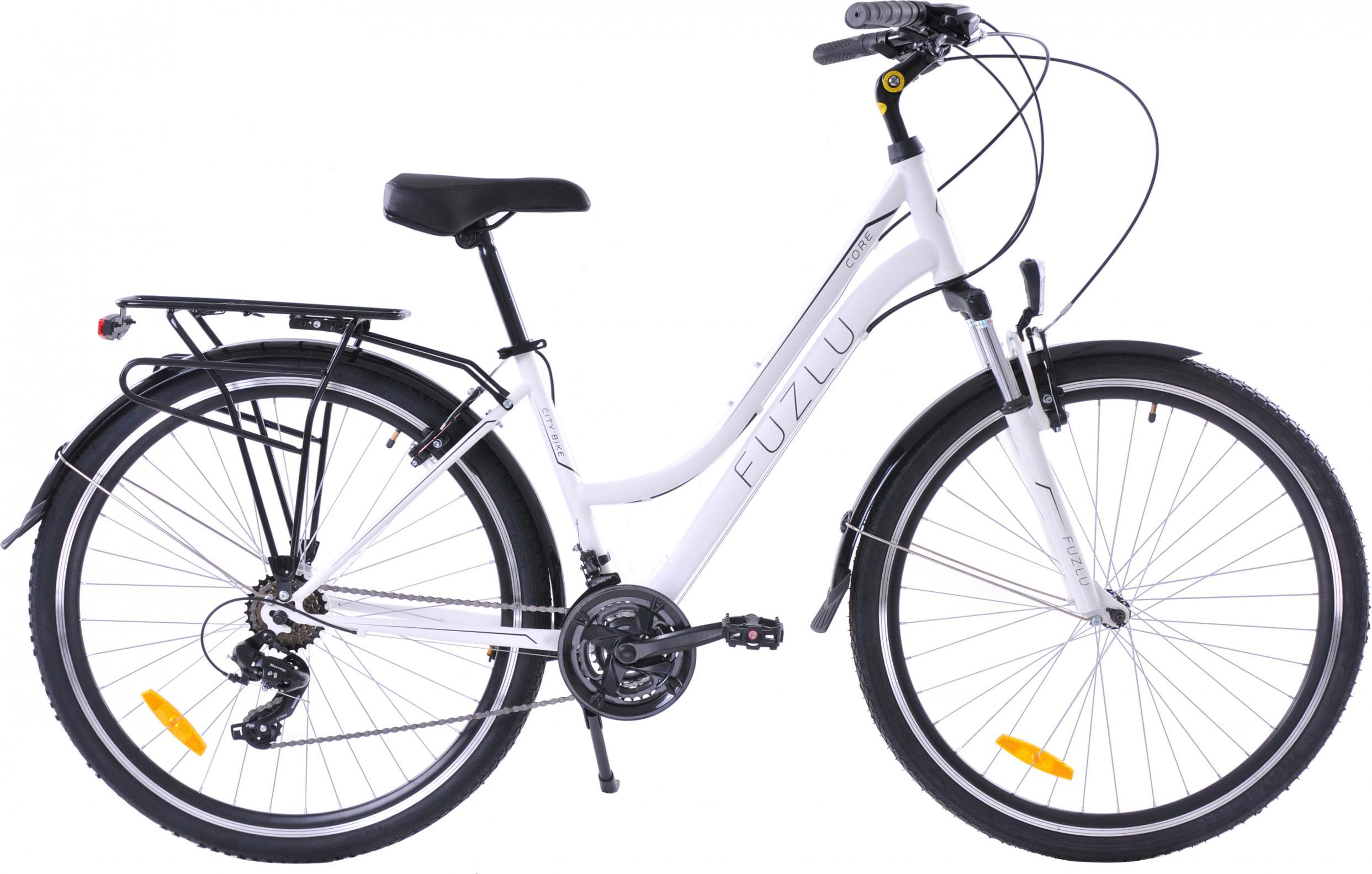 фото Велосипед туристичний Fuzlu Core Lady White/Black