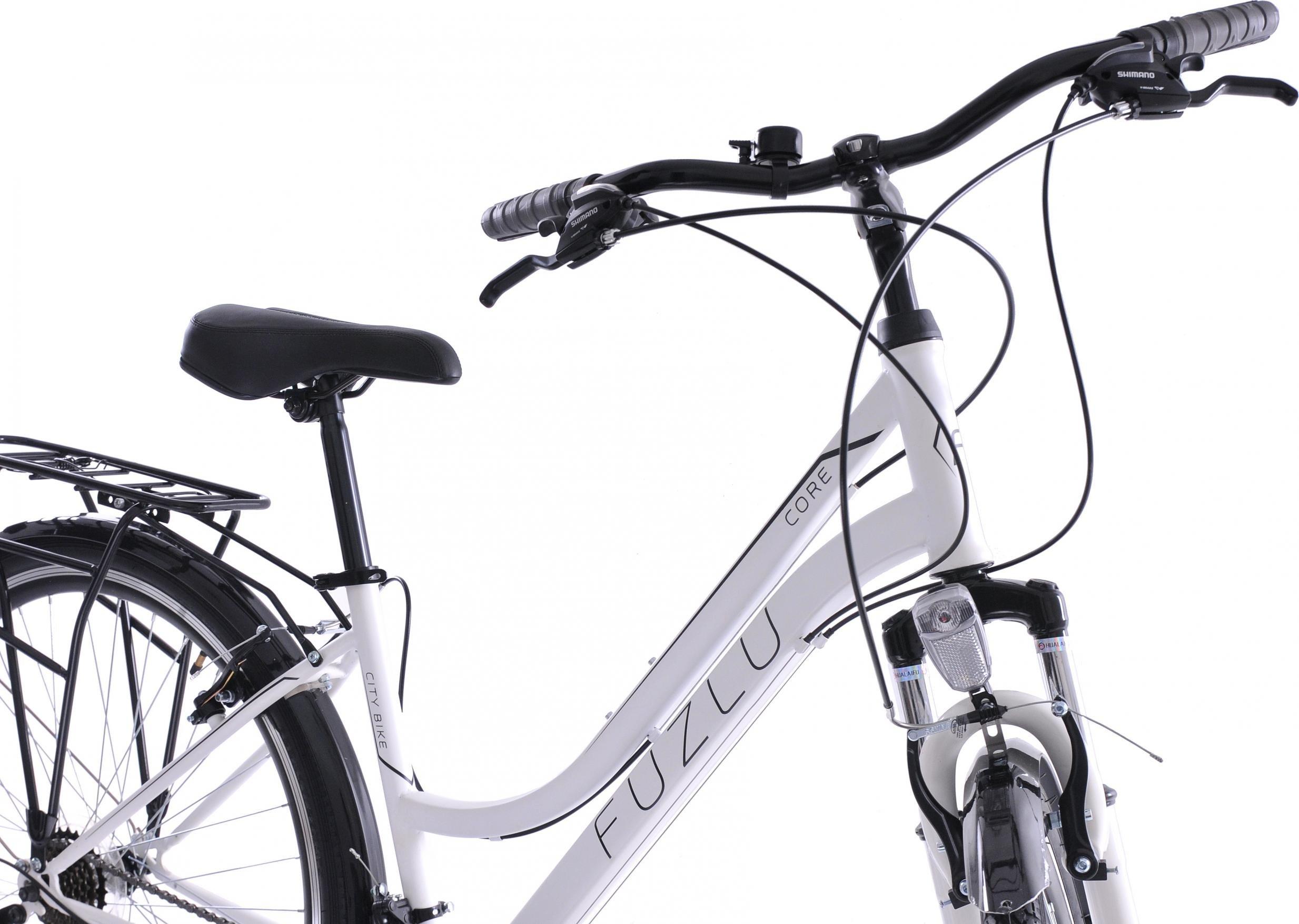 фото Велосипед туристичний Fuzlu Core Lady White/Black
