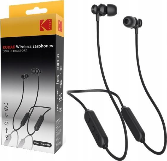 фото Навушники з мікрофоном Kodak 500+ Ultra Sport Black