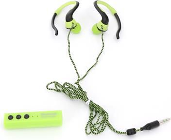 фото Навушники без мікрофону Fiesta MS-808 Green (43515)