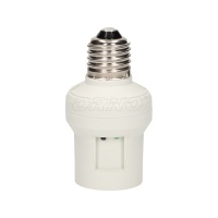 Orno Gniazdo żarówki 230V, 50/60Hz, do 30m, MAX. 100W, IP20, biała (OR-SH-1706)