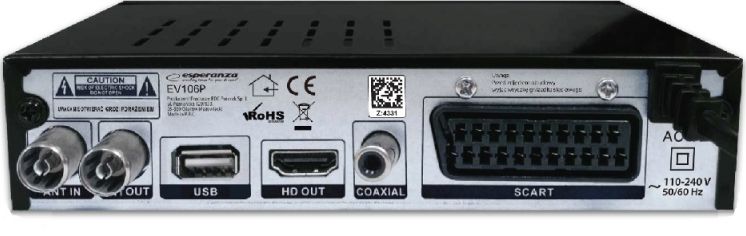 фото TV-тюнер зовнішній Esperanza EV106P