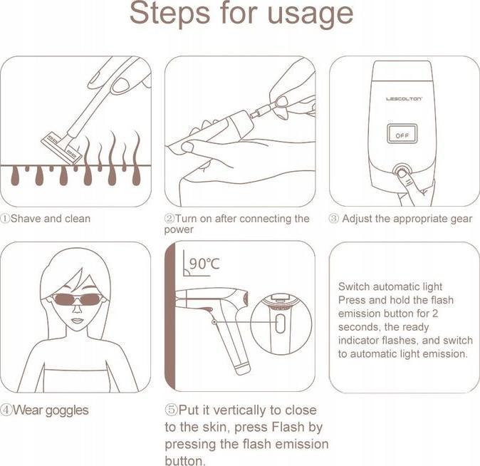 фото Фотоепілятор Lescolton T009i