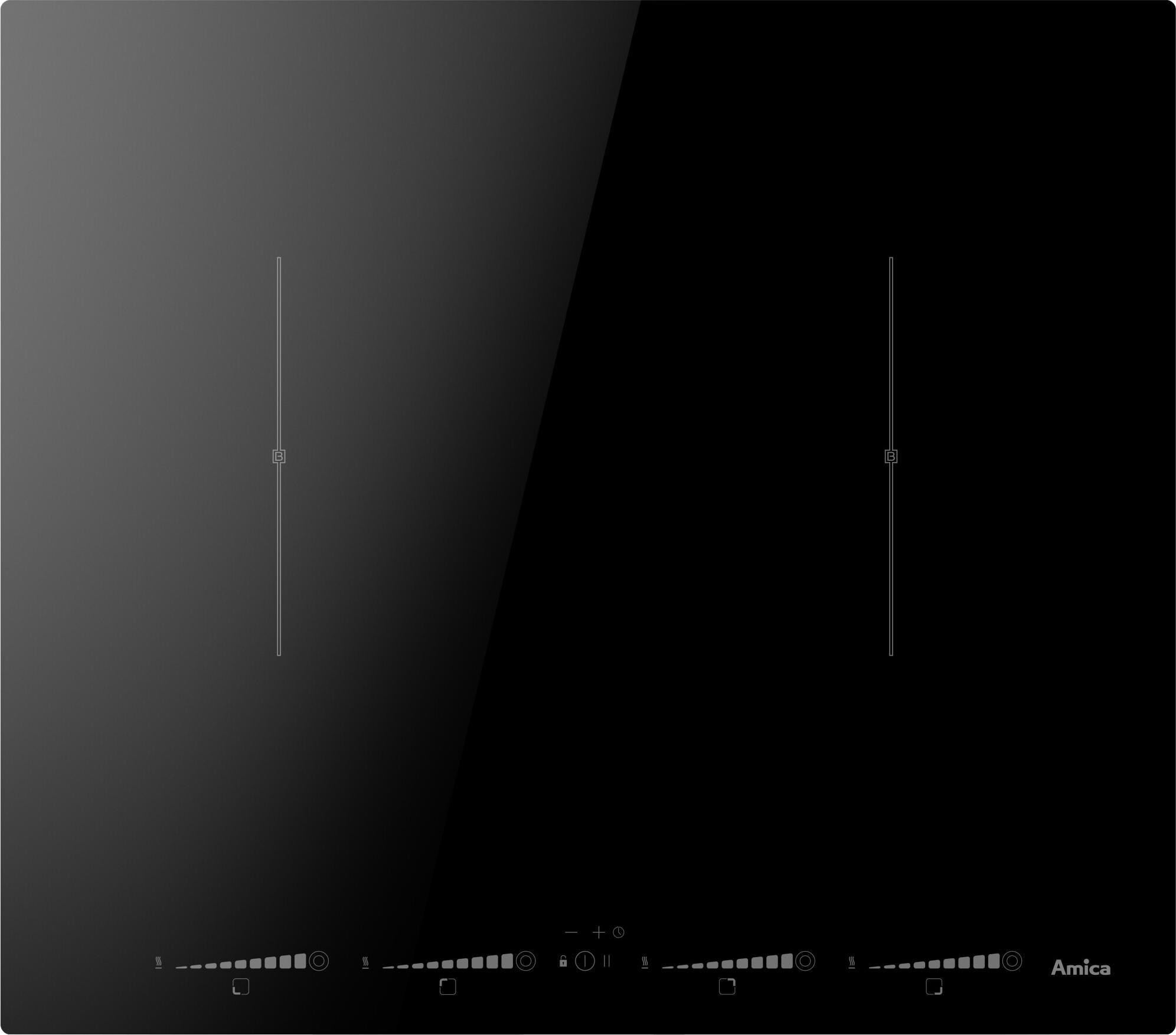 фото Індукційна варильна поверхня Amica PI6544PHTS4UN 2.0 Studio