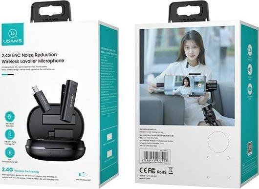 фото Мікрофон для фото/відеокамери Usams US-ZB234