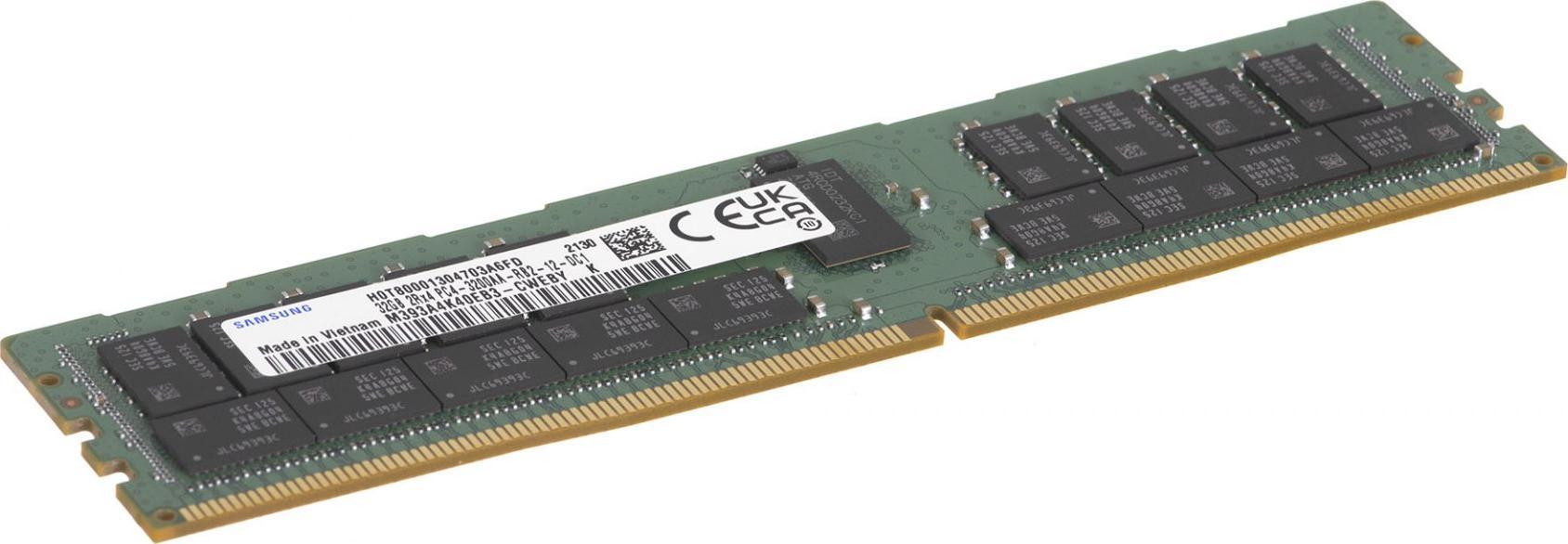 фото Память для серверов Samsung 32 GB DDR4 3200 MHz (M393A4K40EB3-CWE)