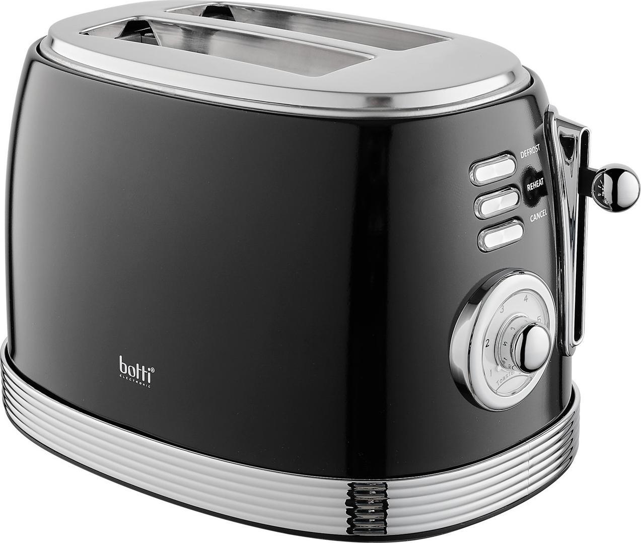 фото Тостер Botti Royal 850 W Black