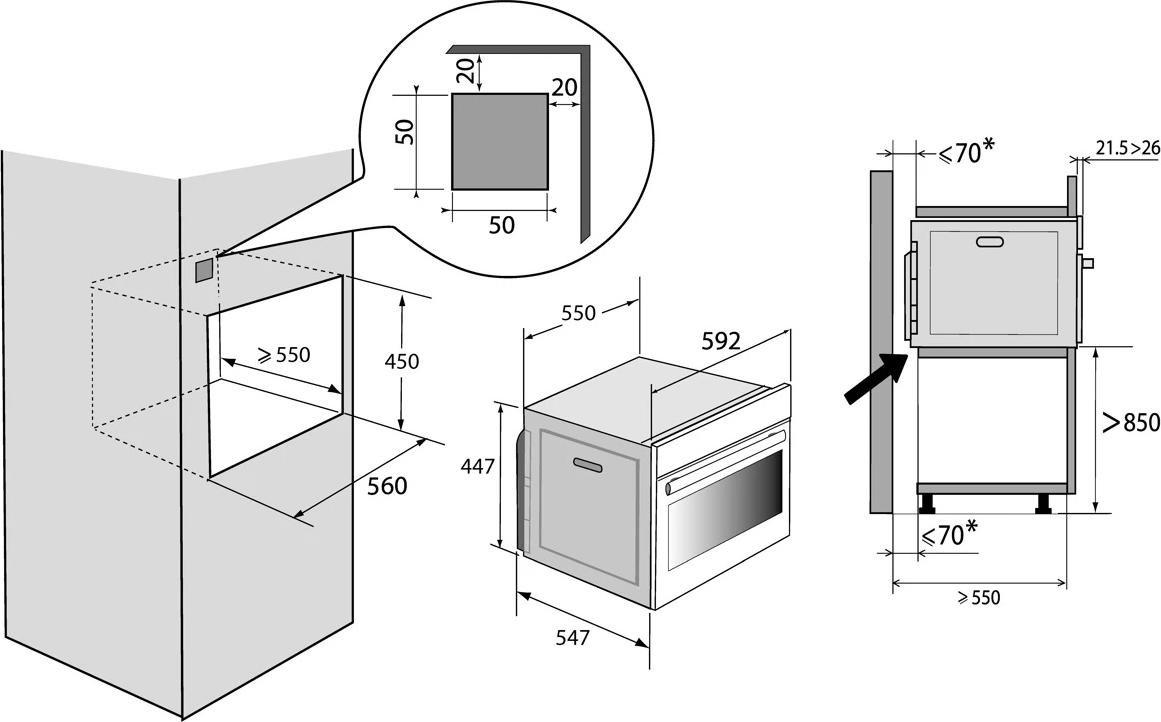 фото Мікрохвильовка Brandt BKS7131BB