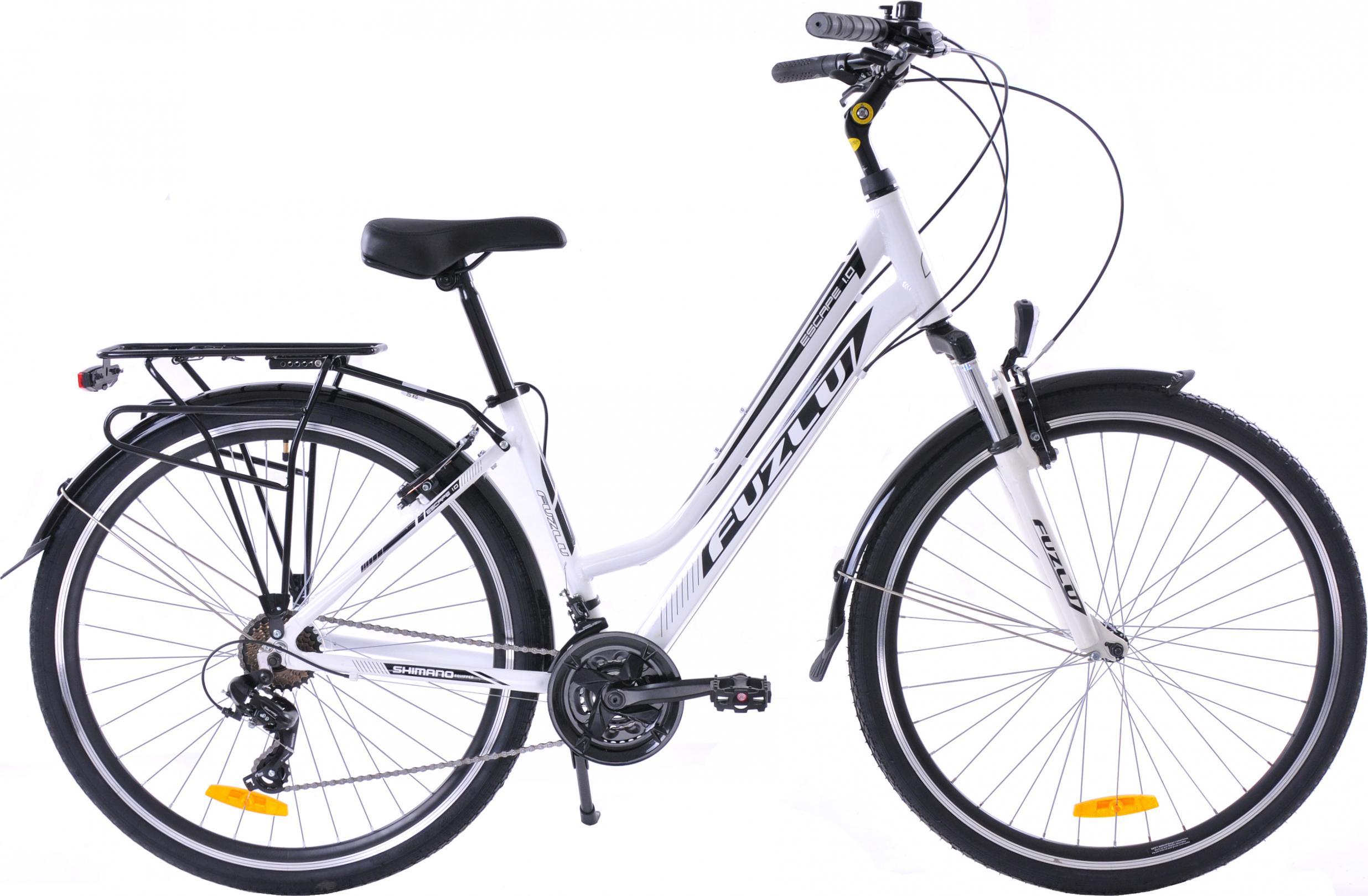 фото Велосипед туристичний Fuzlu Escape 1.0 Lady White/Black