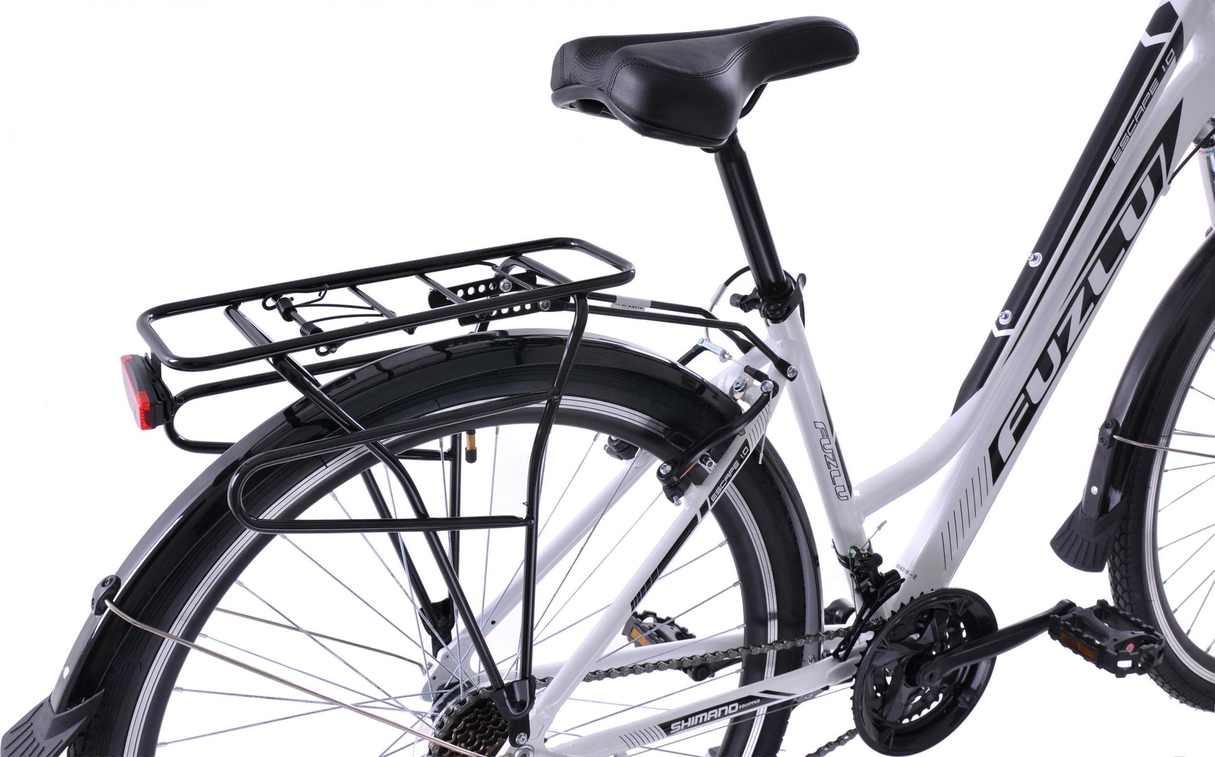 фото Велосипед туристичний Fuzlu Escape 1.0 Lady White/Black