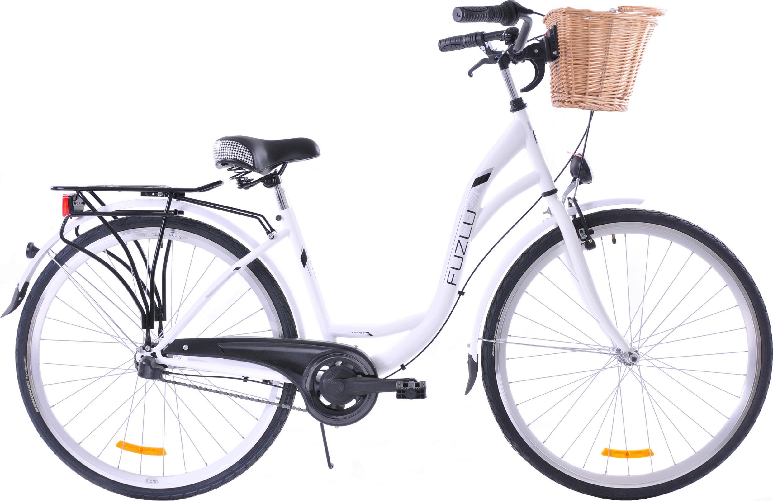 фото Велосипед міський Fuzlu Arizona 28 S3 White