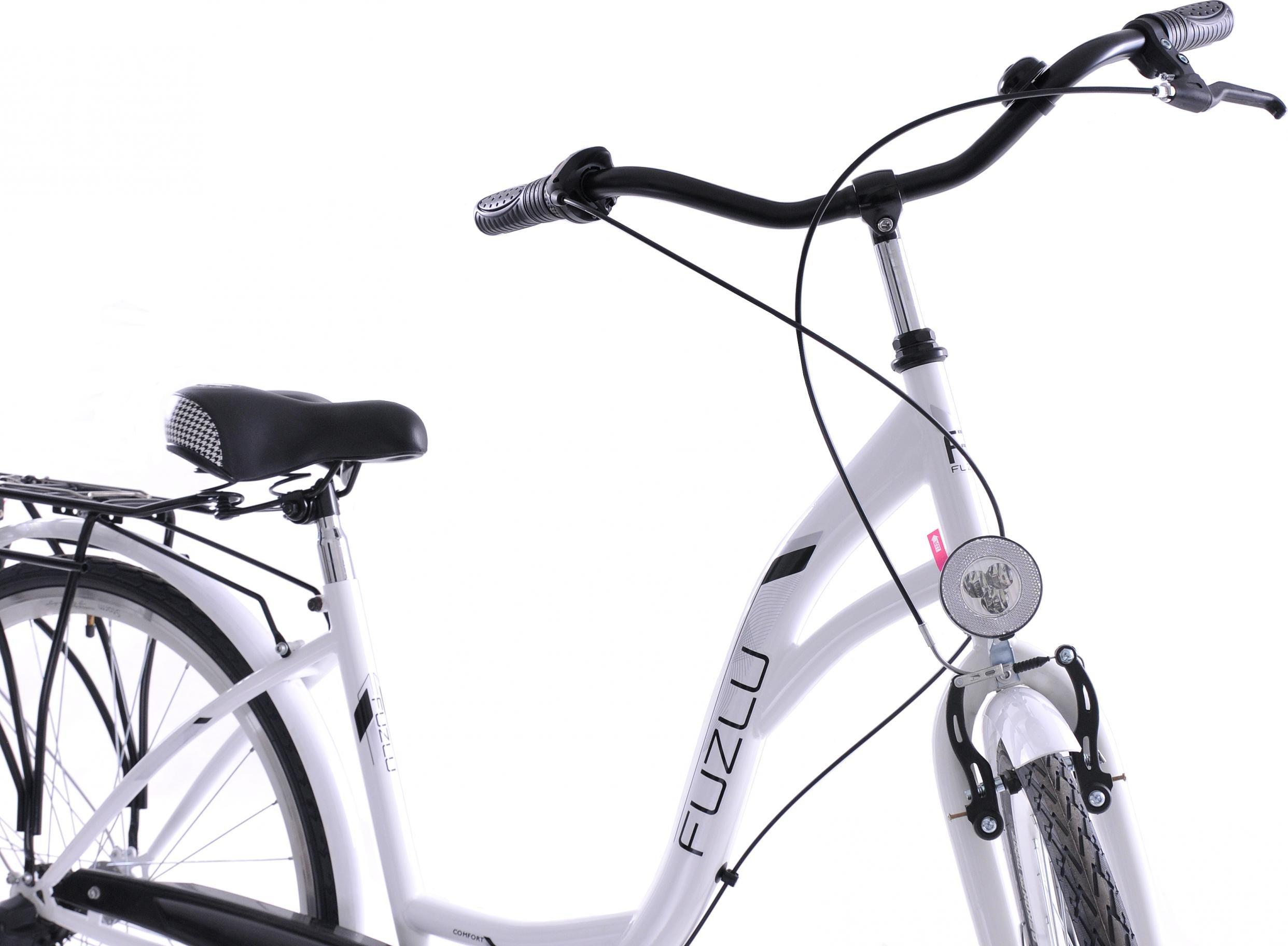 фото Велосипед міський Fuzlu Arizona 28 S3 White