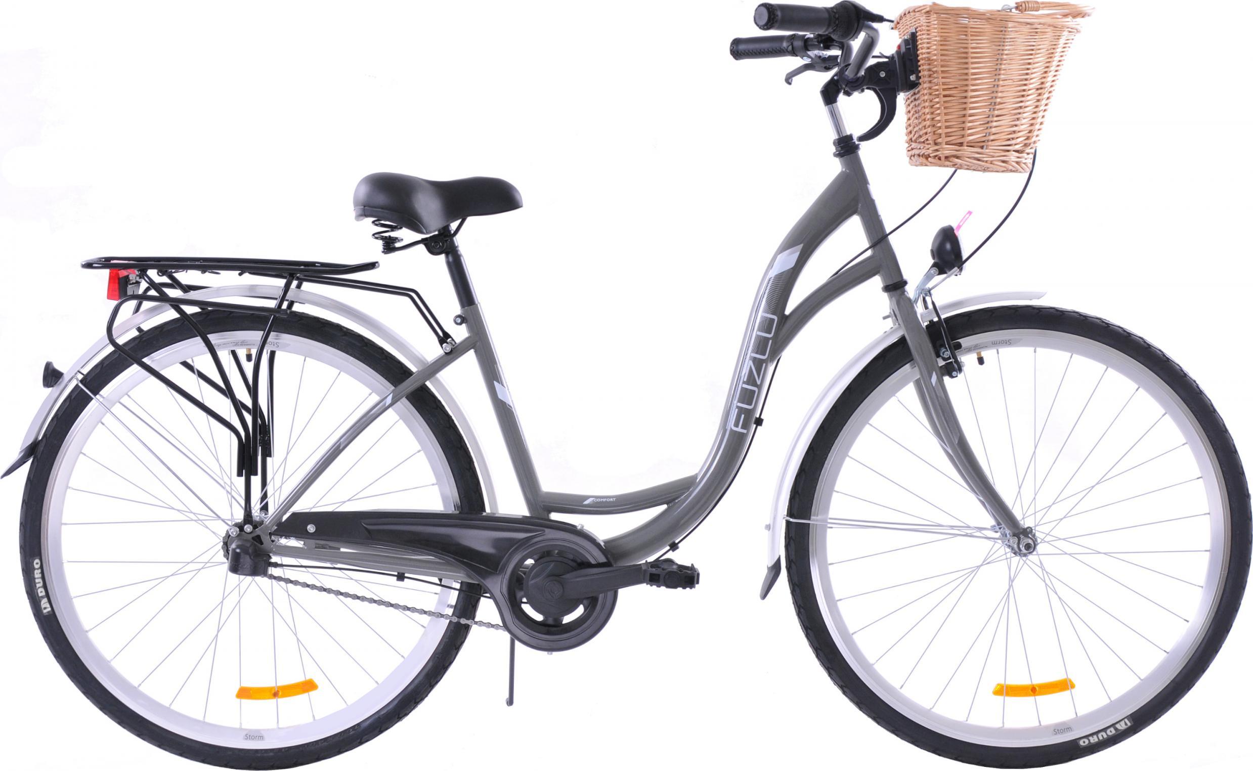 фото Велосипед міський Fuzlu Arizona 28 S3 Silver